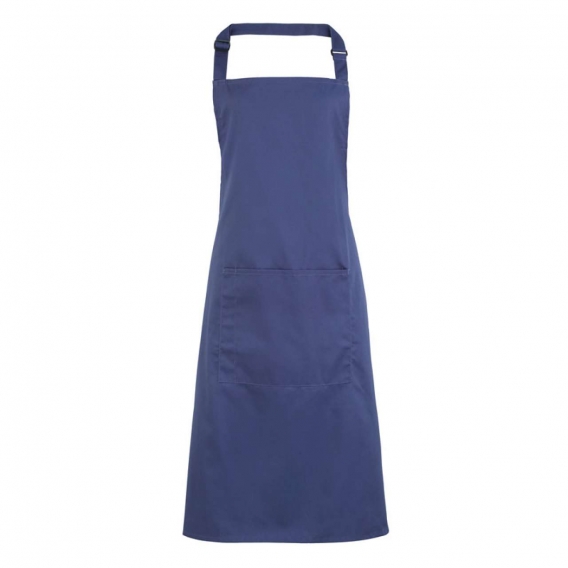 ‘COLOURS’ BIB APRON WITH POCKET