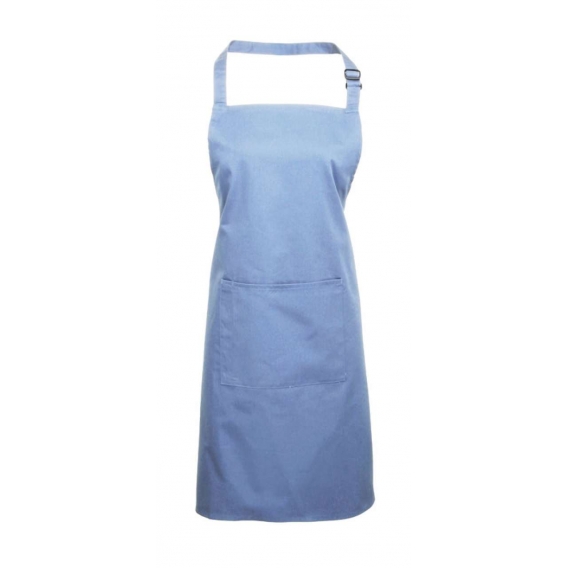 ‘COLOURS’ BIB APRON WITH POCKET
