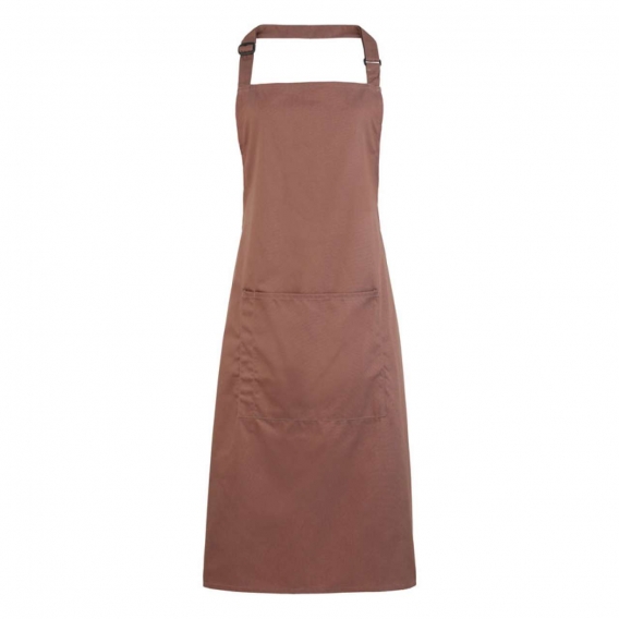 ‘COLOURS’ BIB APRON WITH POCKET