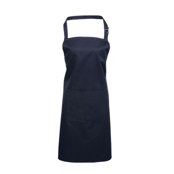‘COLOURS’ BIB APRON WITH POCKET