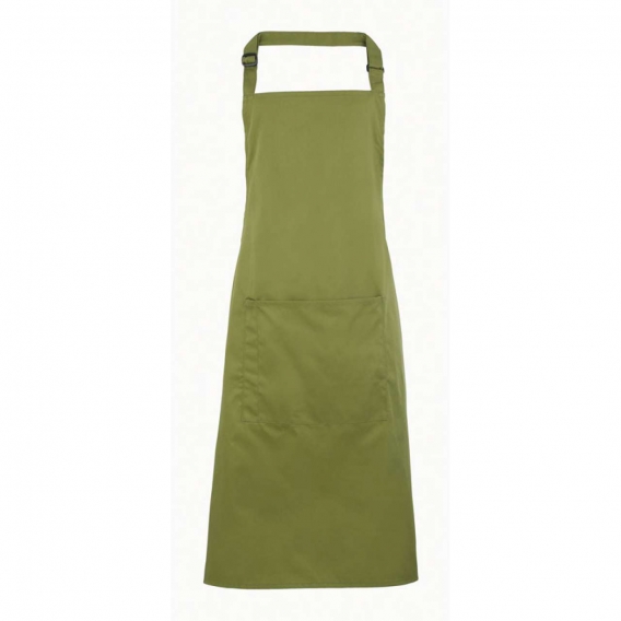 ‘COLOURS’ BIB APRON WITH POCKET