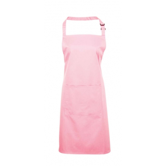 ‘COLOURS’ BIB APRON WITH POCKET