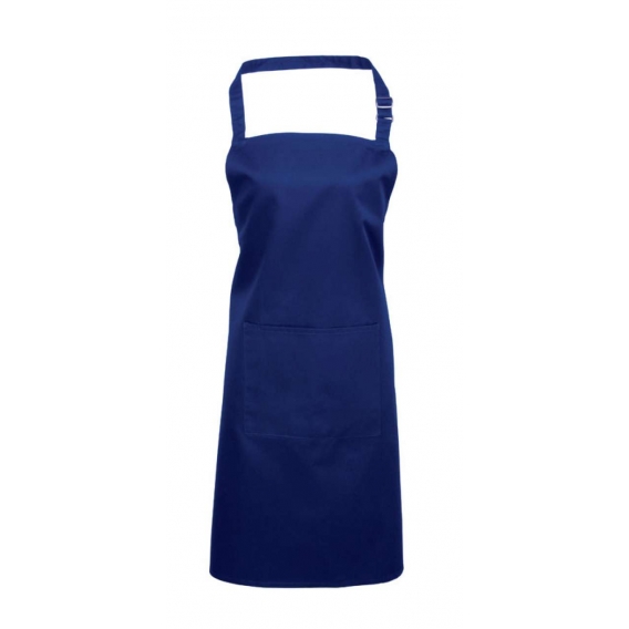‘COLOURS’ BIB APRON WITH POCKET