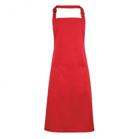 ‘COLOURS’ BIB APRON WITH POCKET
