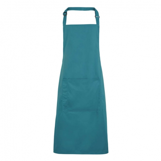 ‘COLOURS’ BIB APRON WITH POCKET