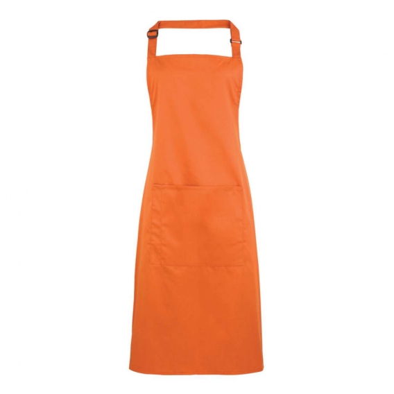 ‘COLOURS’ BIB APRON WITH POCKET
