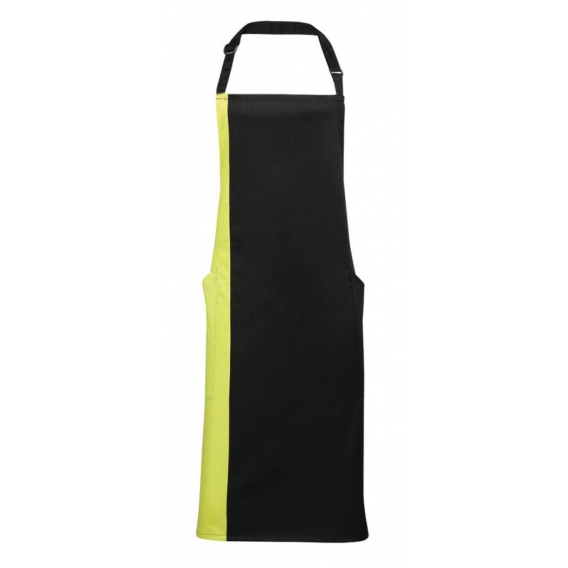 'COLOURS COLLECTION’ CONTRAST BIB APRON