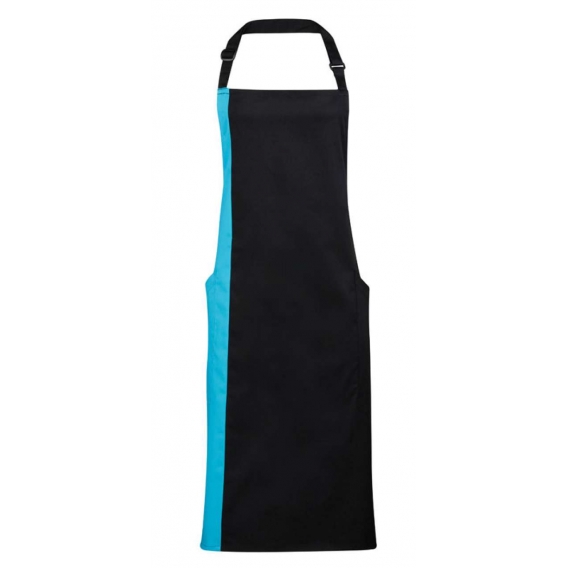 'COLOURS COLLECTION’ CONTRAST BIB APRON