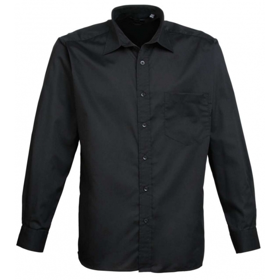 MEN'S LONG SLEEVE POPLIN SHIRT