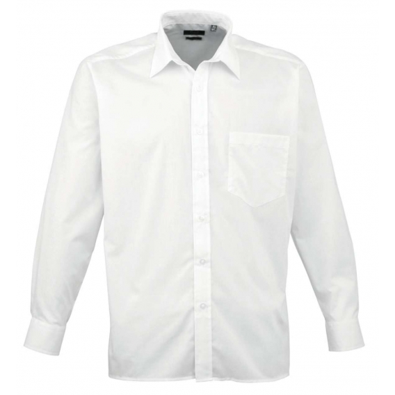 MEN'S LONG SLEEVE POPLIN SHIRT