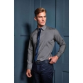 MEN’S LONG SLEEVE FITTED POPLIN SHIRT
