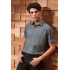 MEN'S CROSS-DYE ROLL SLEEVE POPLIN BAR SHIRT