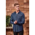 MEN’S JEANS STITCH DENIM SHIRT