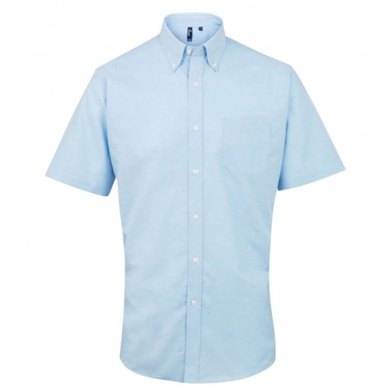 MEN’S SHORT SLEEVE SIGNATURE OXFORD SHIRT