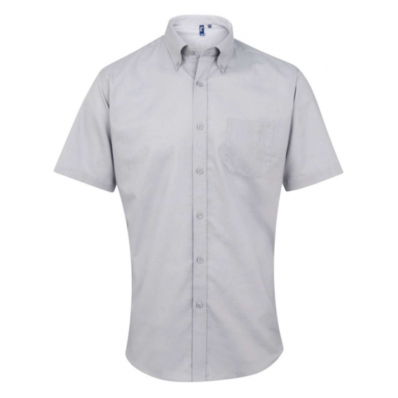 MEN’S SHORT SLEEVE SIGNATURE OXFORD SHIRT
