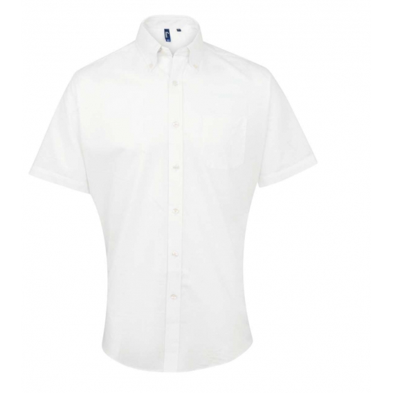 MEN’S SHORT SLEEVE SIGNATURE OXFORD SHIRT