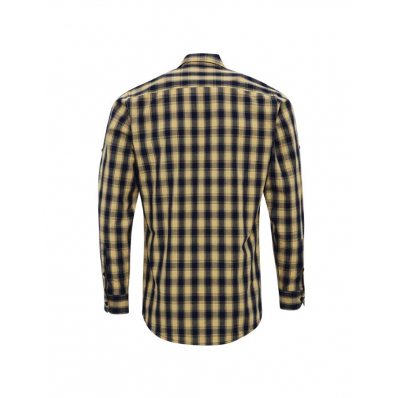 'MULLIGAN' CHECK - MEN'S LONG SLEEVE COTTON SHIRT