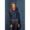 WOMEN'S LONG SLEEVE POPLIN BLOUSE