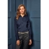 WOMEN'S LONG SLEEVE POPLIN BLOUSE