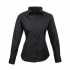 WOMEN'S LONG SLEEVE POPLIN BLOUSE