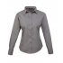 WOMEN'S LONG SLEEVE POPLIN BLOUSE