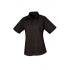 WOMEN'S SHORT SLEEVE POPLIN BLOUSE