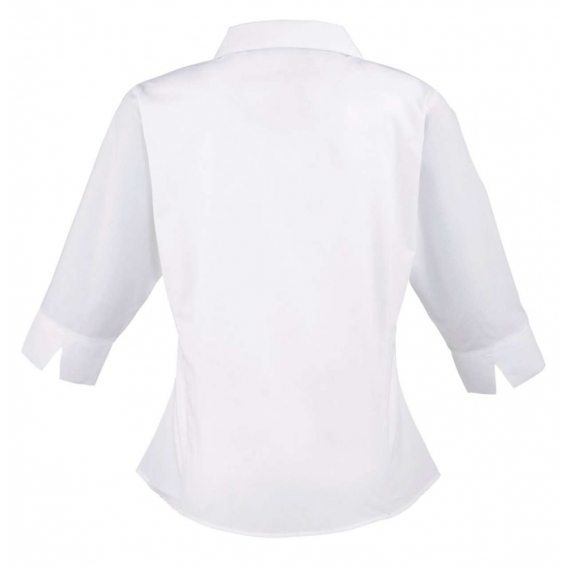 WOMEN'S POPLIN 3/4 SLEEVE BLOUSE