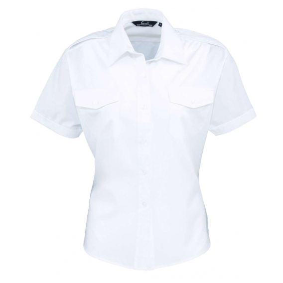 WOMEN'S SHORT SLEEVE PILOT SHIRT