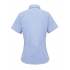 WOMEN'S SHORT SLEEVE GINGHAM MICROCHECK SHIRT