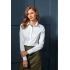 WOMEN'S STRETCH-FIT COTTON POPLIN LONG SLEEVE SHIRT