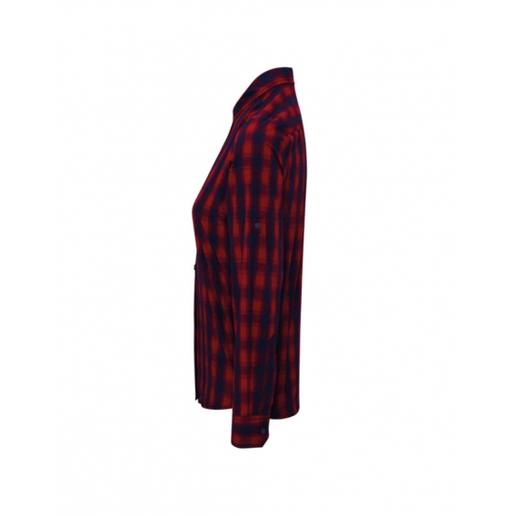 'MULLIGAN' CHECK - WOMEN'S LONG SLEEVE COTTON SHIRT
