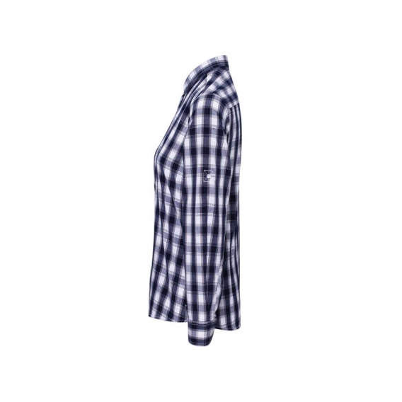 'MULLIGAN' CHECK - WOMEN'S LONG SLEEVE COTTON SHIRT