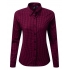'MAXTON' CHECK WOMEN'S LONG SLEEVE SHIRT