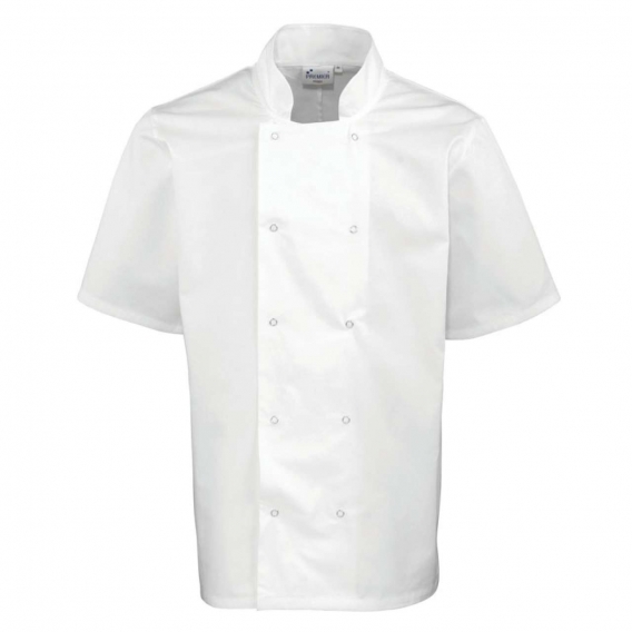 CHEF'S SHORT SLEEVE STUD JACKET