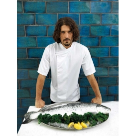 ‘CULINARY’ CHEF’S SHORT SLEEVE PULL ON TUNIC