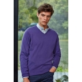 MEN'S KNITTED V-NECK SWEATER