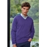MEN'S KNITTED V-NECK SWEATER