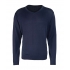 MEN'S KNITTED V-NECK SWEATER