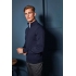 MEN'S QUARTER-ZIP KNITTED SWEATER
