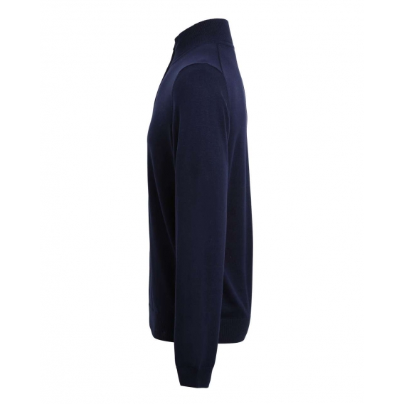 MEN'S QUARTER-ZIP KNITTED SWEATER