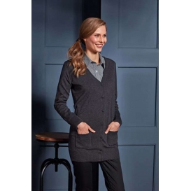 WOMEN'S LONG LENGTH KNITTED CARDIGAN