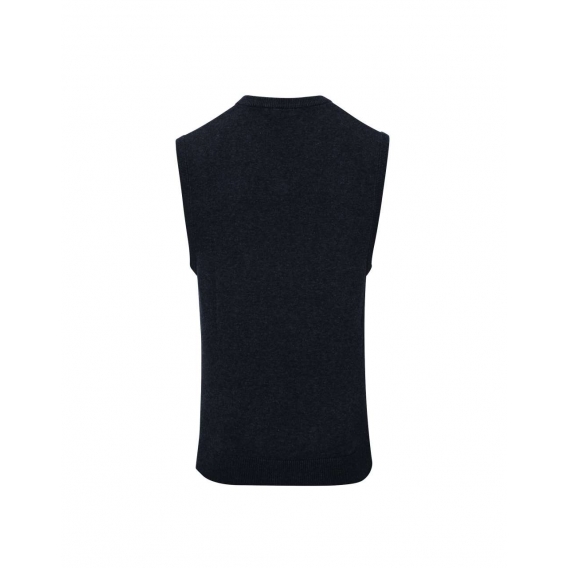 MEN'S V-NECK SLEEVELESS SWEATER