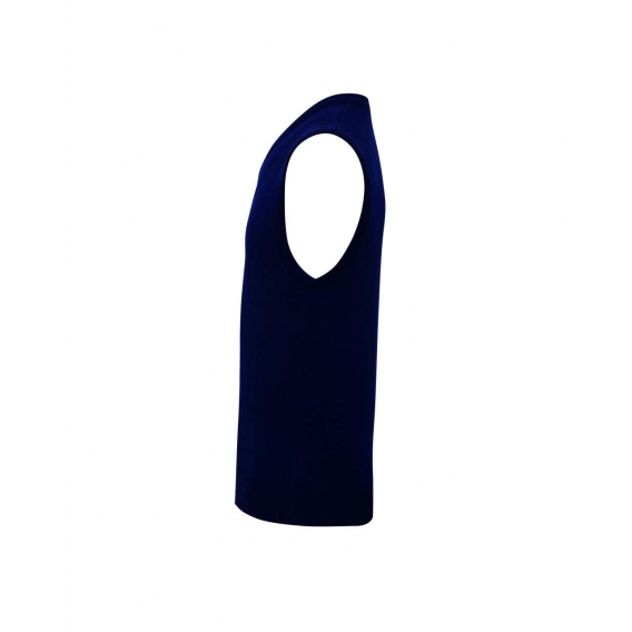 MEN'S V-NECK SLEEVELESS SWEATER