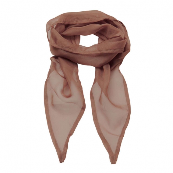 'COLOURS COLLECTION' PLAIN CHIFFON SCARF