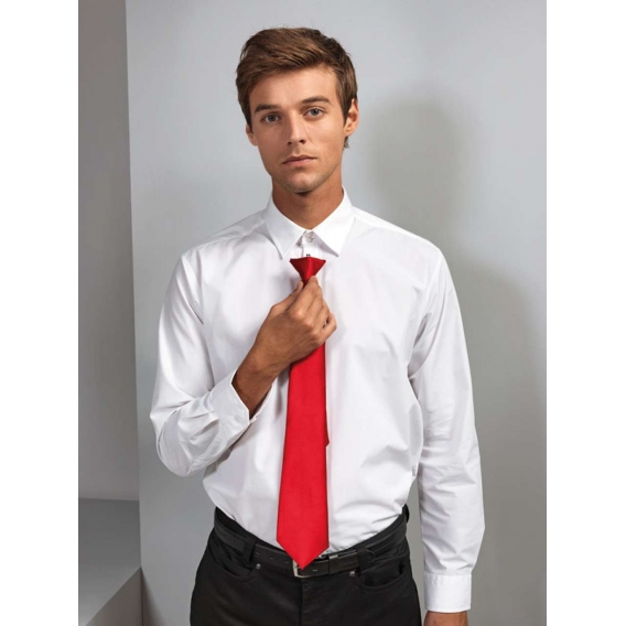 'COLOURS COLLECTION' SATIN CLIP-ON TIE