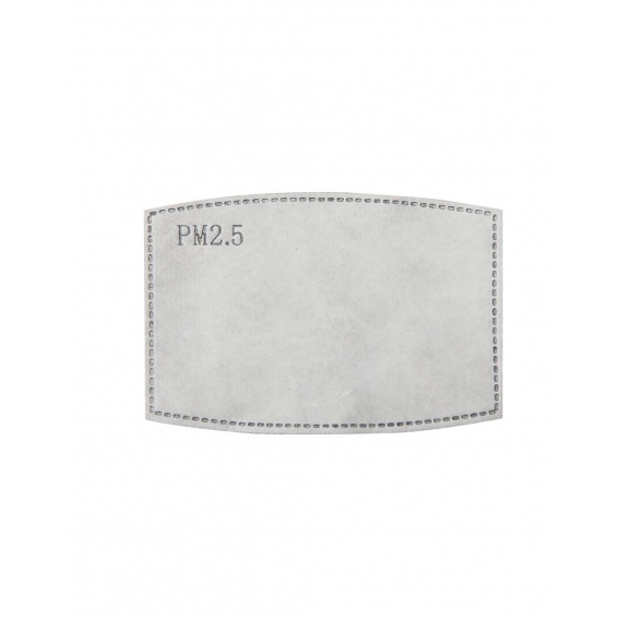 PM2.5 ACTIVATED CARBON MASK FILTER - 1 UNIT->10PCS