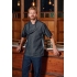 CHEF'S ZIP-CLOSE SHORT SLEEVE JACKET