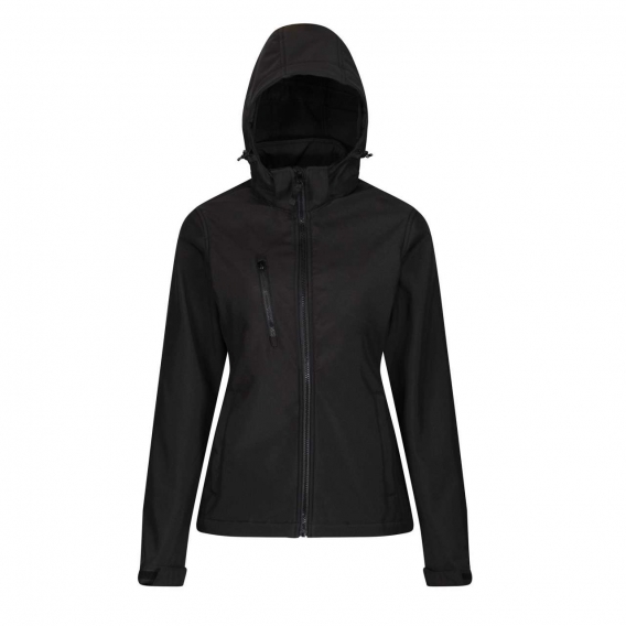 WOMEN'S VENTURER 3 LAYER HOODED SOFTSHELL JACKET