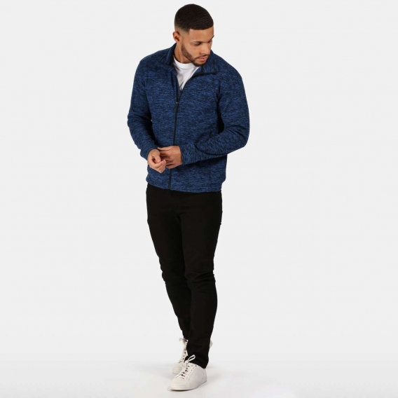 THORNLY MEN - FULL ZIP MARL FLEECE