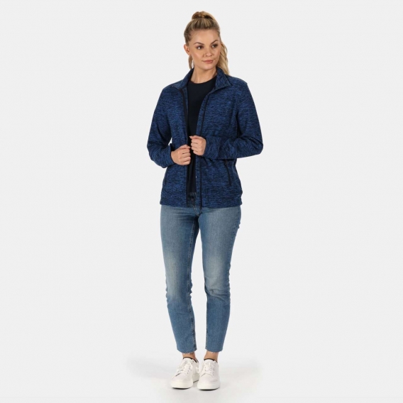 THORNLY WOMEN - FULL ZIP MARL FLEECE